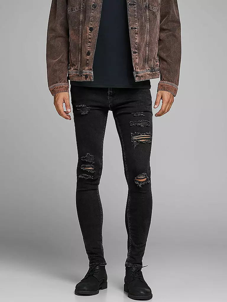 JACK & JONES | Jeans Skinny Fit Liam | schwarz