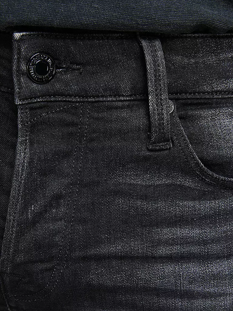 JACK & JONES | Jeans Slim Fit " JJIGLENN JJICON " | schwarz