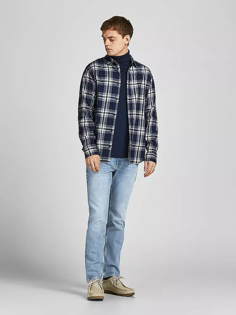 JACK & JONES | Jeans Slim Fit JJIGLENN  | blau