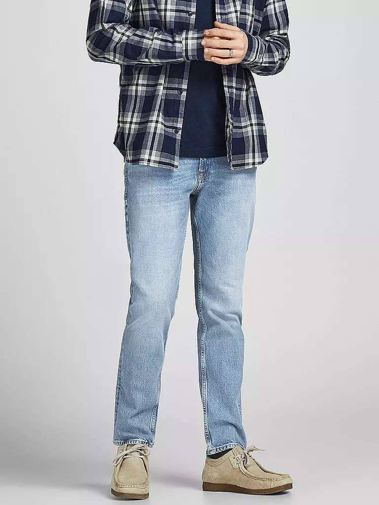 JACK & JONES | Jeans Slim Fit JJIGLENN  | blau