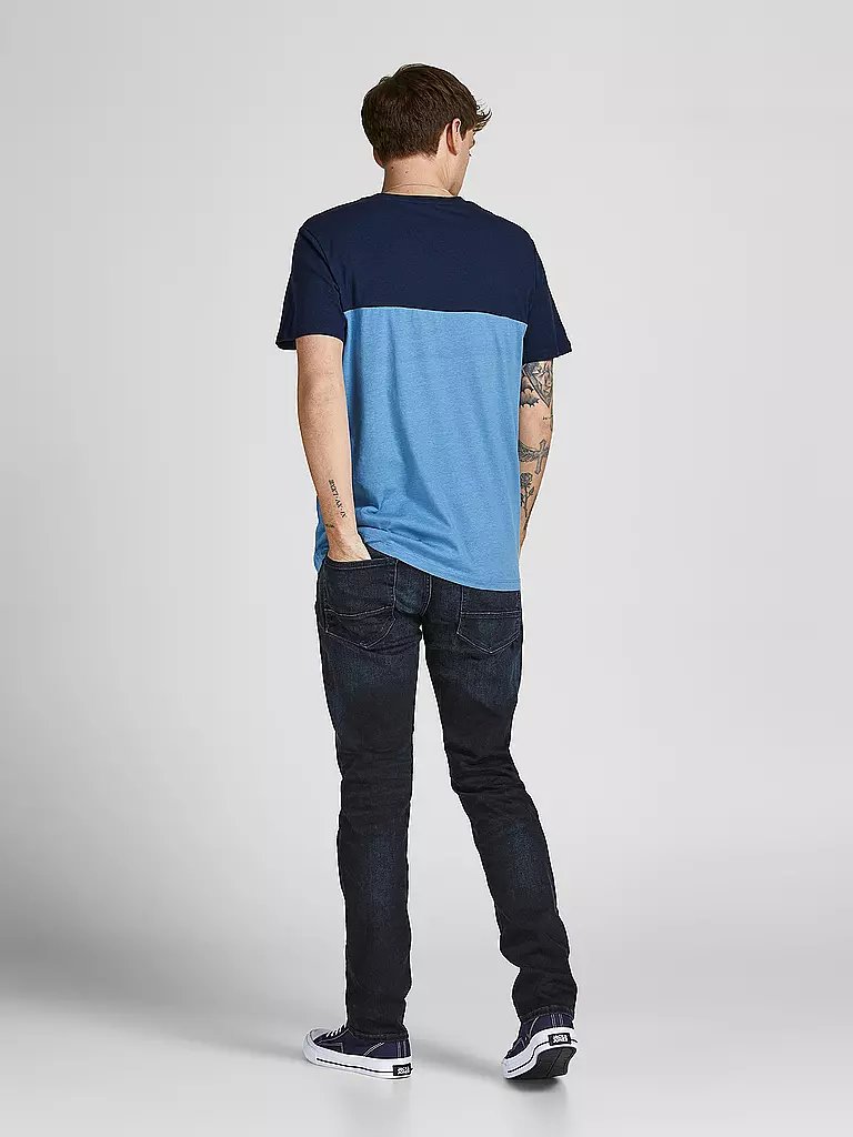 JACK & JONES | Jeans Slim Fit JJIGLENN  | blau