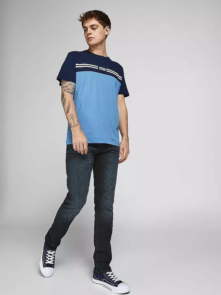 JACK & JONES | Jeans Slim Fit JJIGLENN  | blau