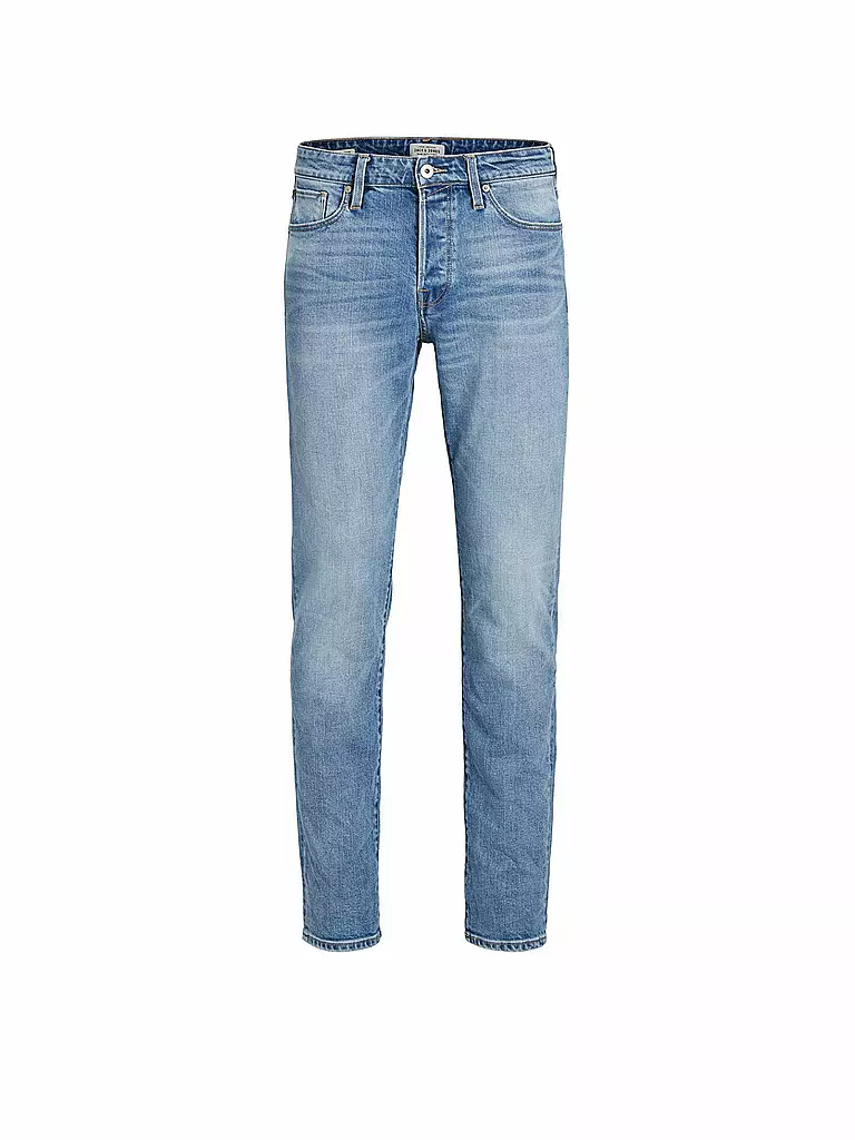 JACK & JONES | Jeans Slim-Fit "Mike Icon" | blau