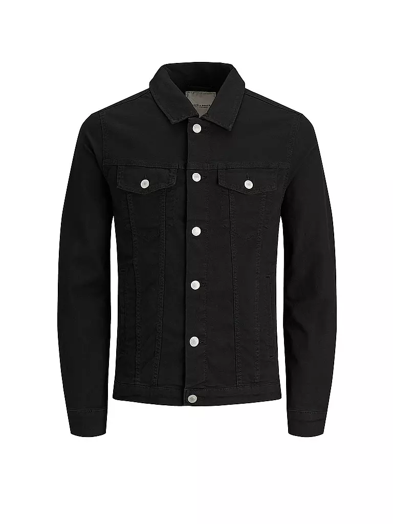 JACK & JONES | Jeansjacke " JJIALVIN "  | schwarz