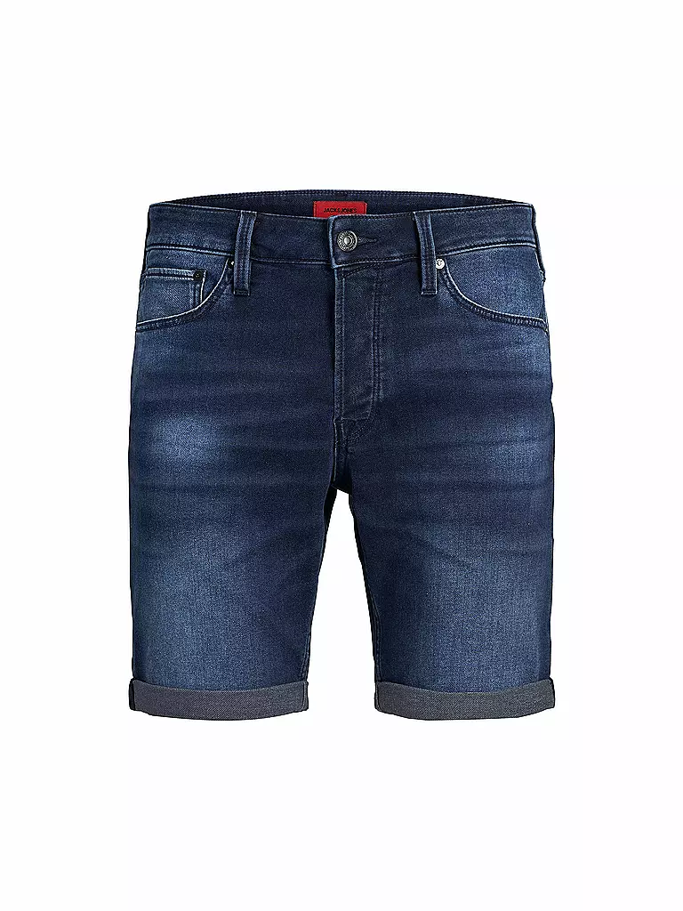 JACK & JONES | Jeansshort " JJIRICK "  | blau