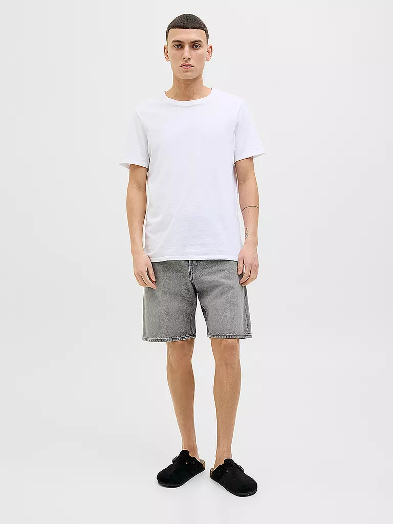 JACK & JONES | Jeansshorts JJITONY | grau