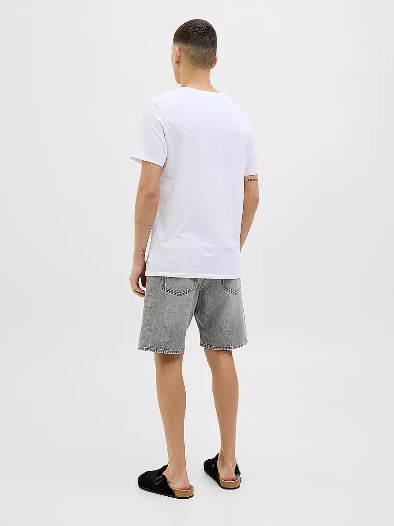 JACK & JONES | Jeansshorts JJITONY | grau