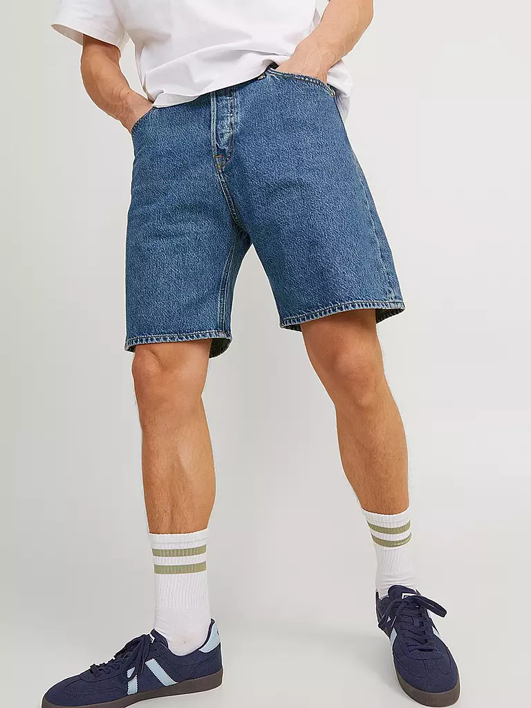 JACK & JONES | Jeansshorts Loose Fit  JJITONY | blau