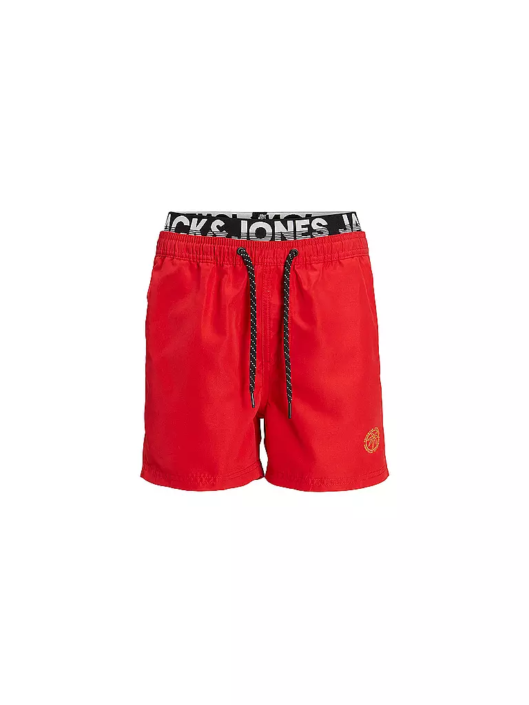 JACK & JONES | Jungen Badeshorts JPSTFIJI | rot