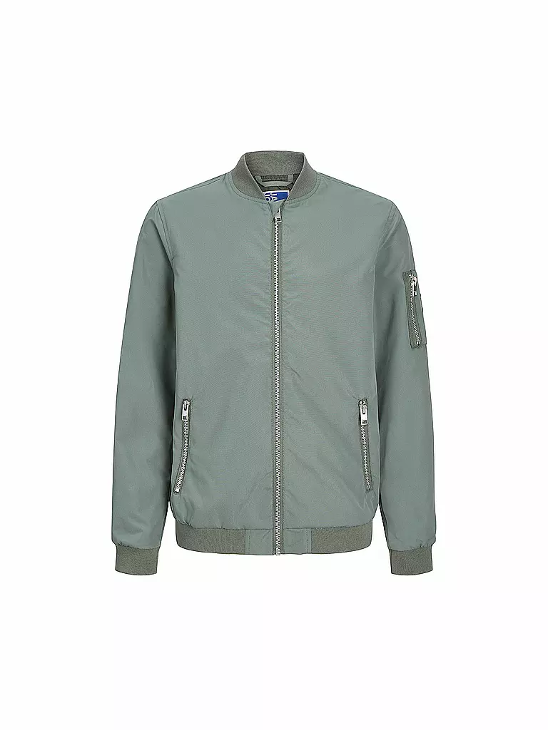 JACK & JONES | Jungen Blouson JJERUSH | hellgrün