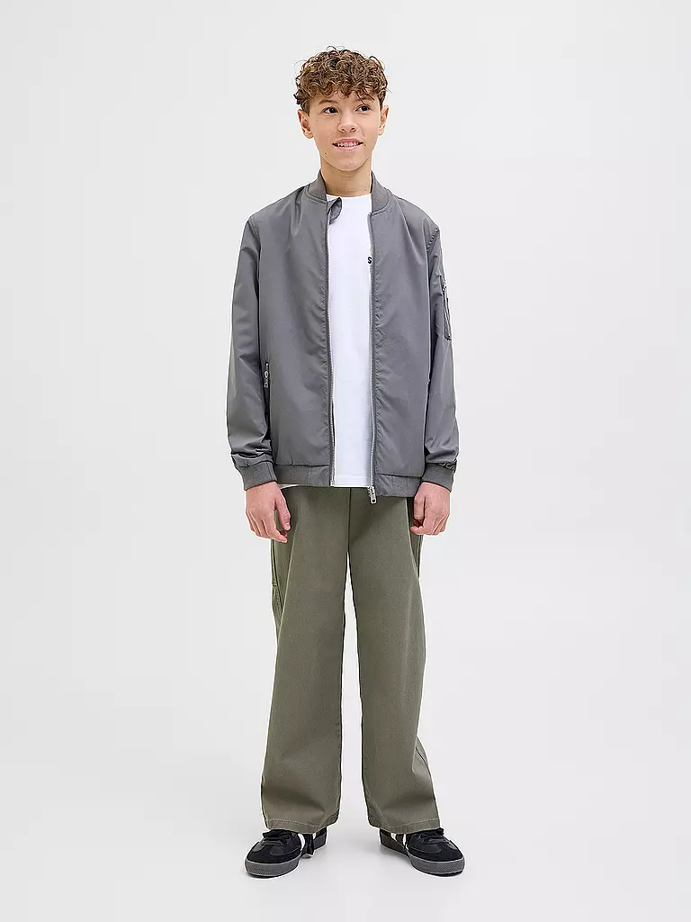 JACK & JONES | Jungen Blouson JJERUSH | grau