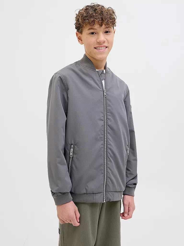 JACK & JONES | Jungen Blouson JJERUSH | grau