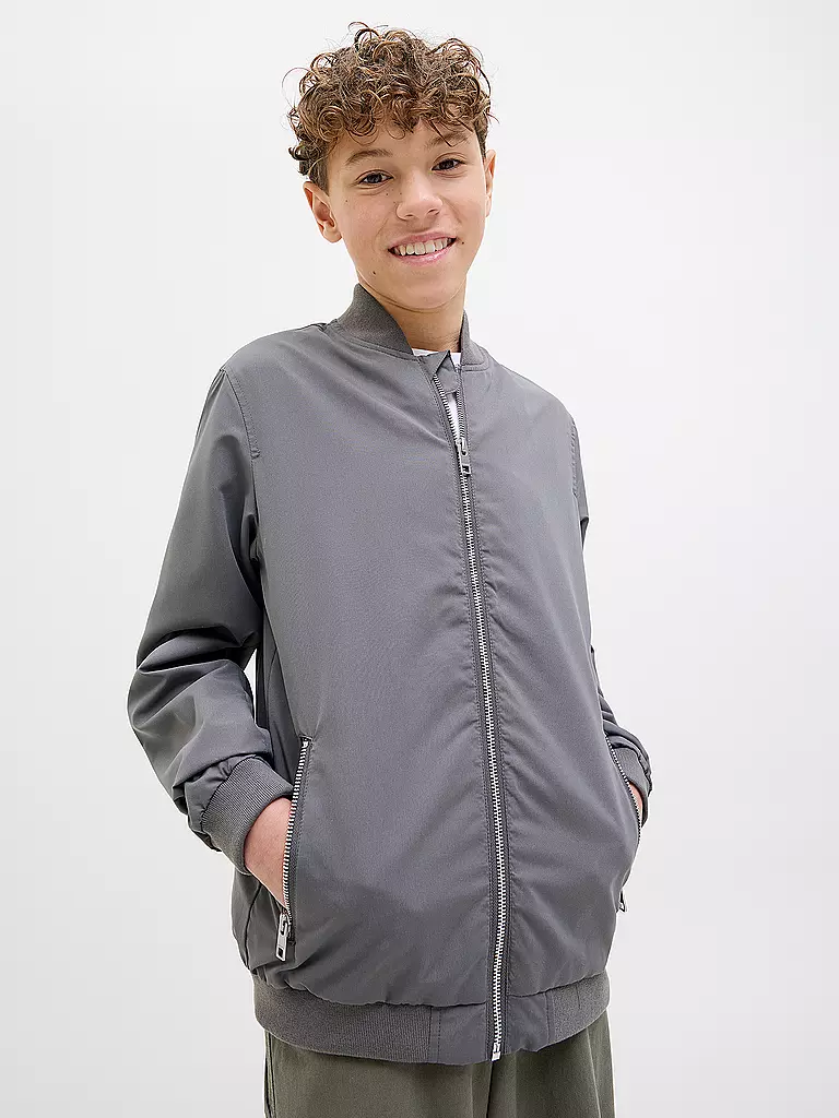 JACK & JONES | Jungen Blouson JJERUSH | grau