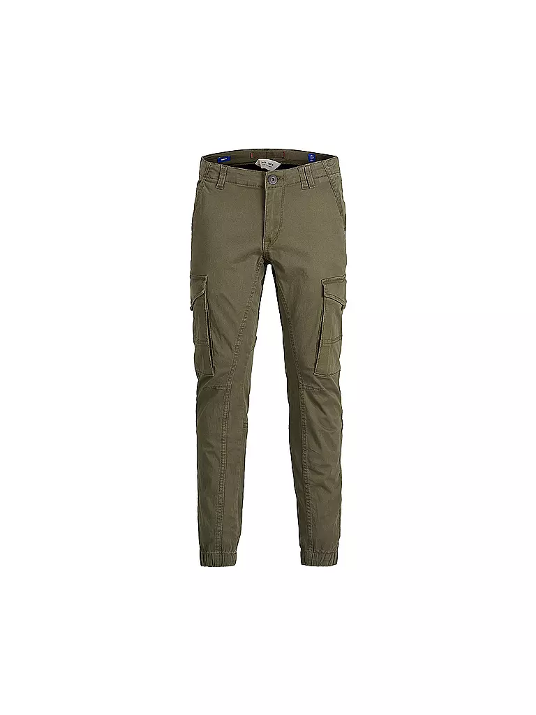 JACK & JONES | Jungen Cargohose JJIPAUL JJFLAKE | olive