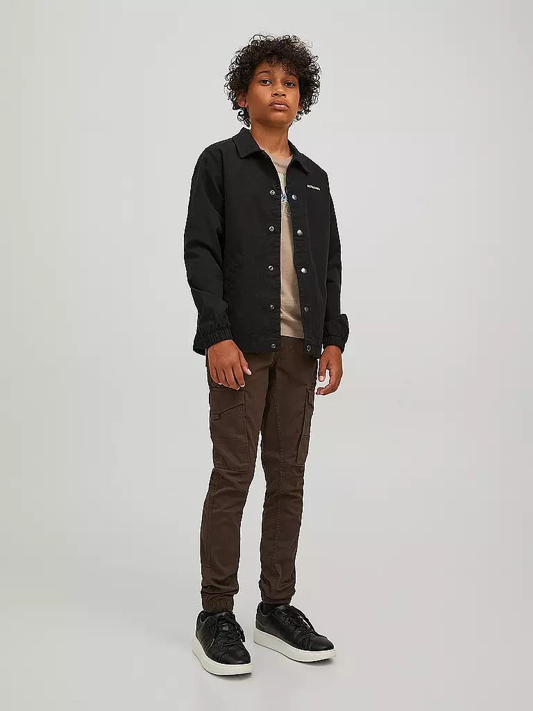 JACK & JONES | Jungen Cargohose JPSTPAUL  | grün