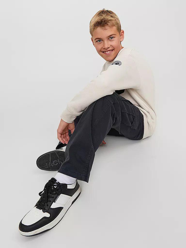 JACK & JONES | Jungen Cargohose JSPTKANE JJHARLOW | schwarz