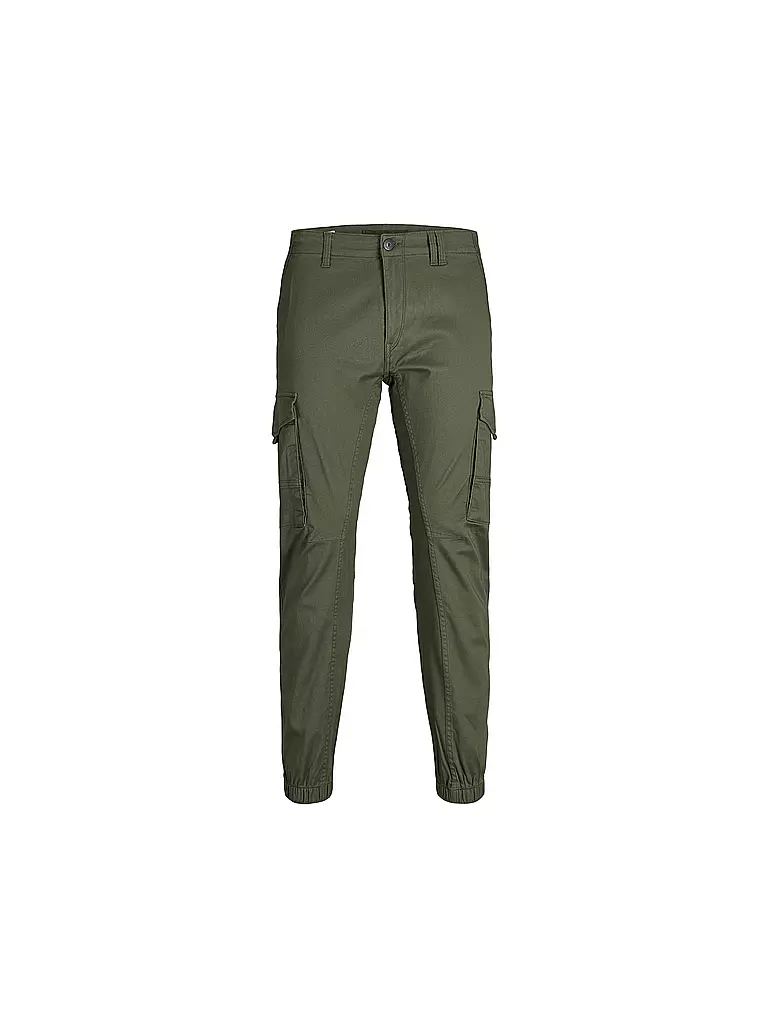 JACK & JONES | Jungen Cargohose Slim Fit JPSTPAUL | olive