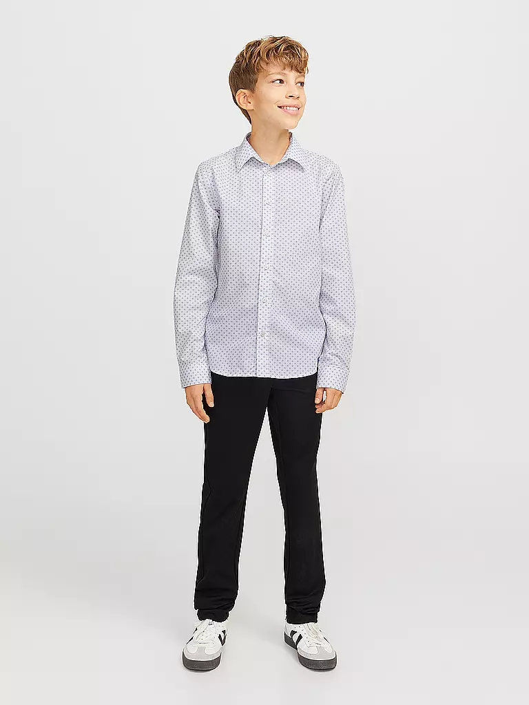 JACK & JONES | Jungen Hemd JJAXEL  | weiss