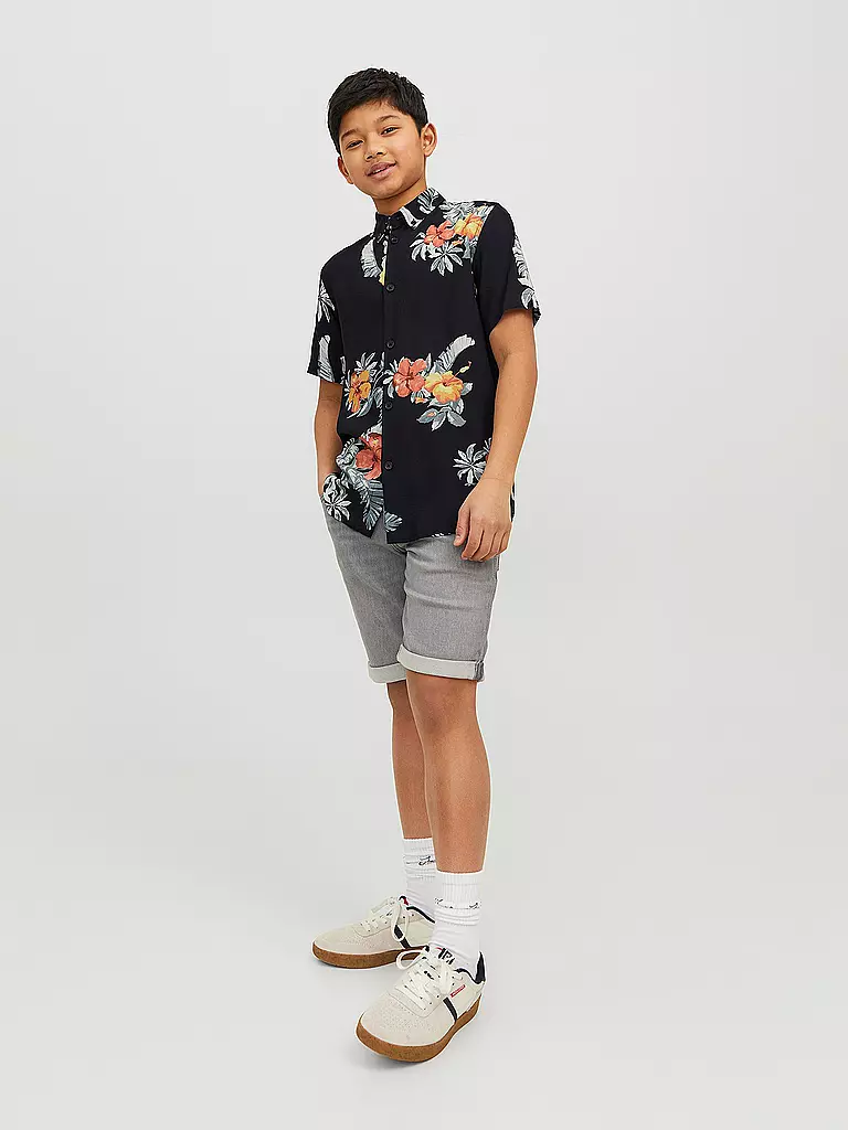 JACK & JONES | Jungen Hemd JORLUKE  | schwarz