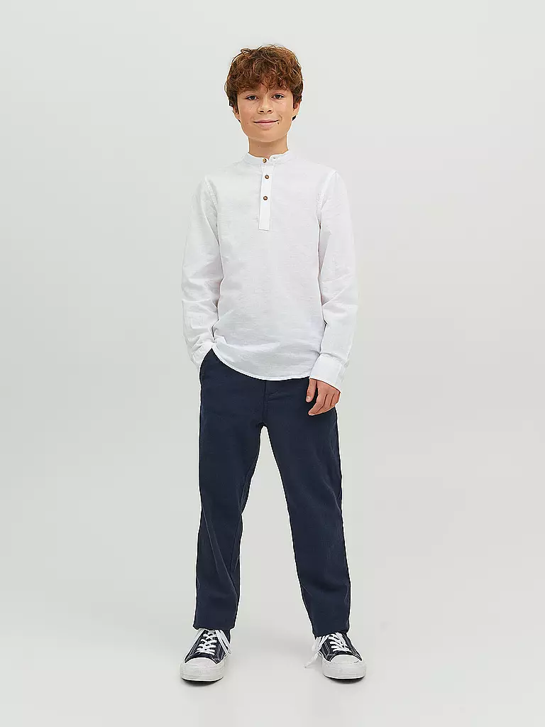 JACK & JONES | Jungen Hemd JPRBLASUMMER  | weiss