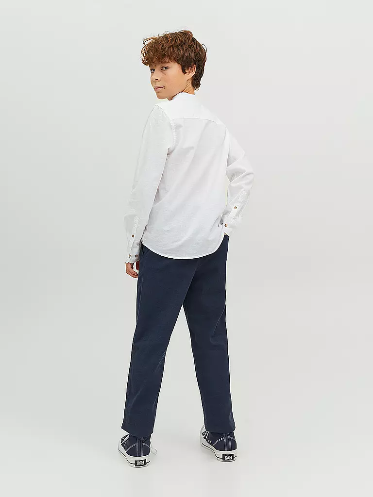 JACK & JONES | Jungen Hemd JPRBLASUMMER  | weiss