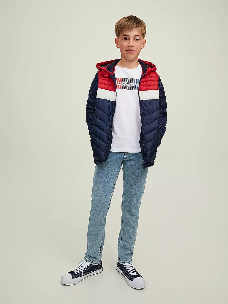 JACK & JONES | Jungen Jacke JJEHERO  | dunkelblau