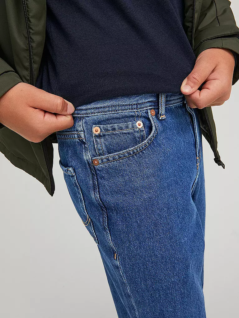 JACK & JONES | Jungen Jeans Regular Fit JJICHRIS  | blau