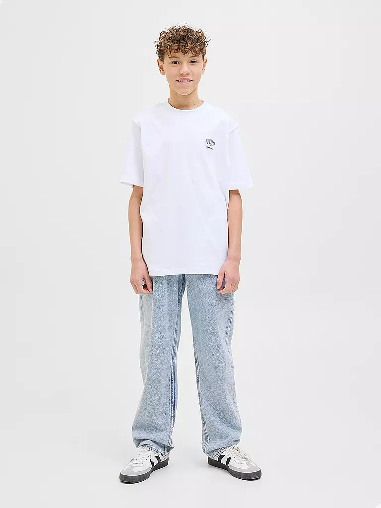 JACK & JONES | Jungen Jeans Regular Fit JJICHRIS JJORIGINAL | hellblau