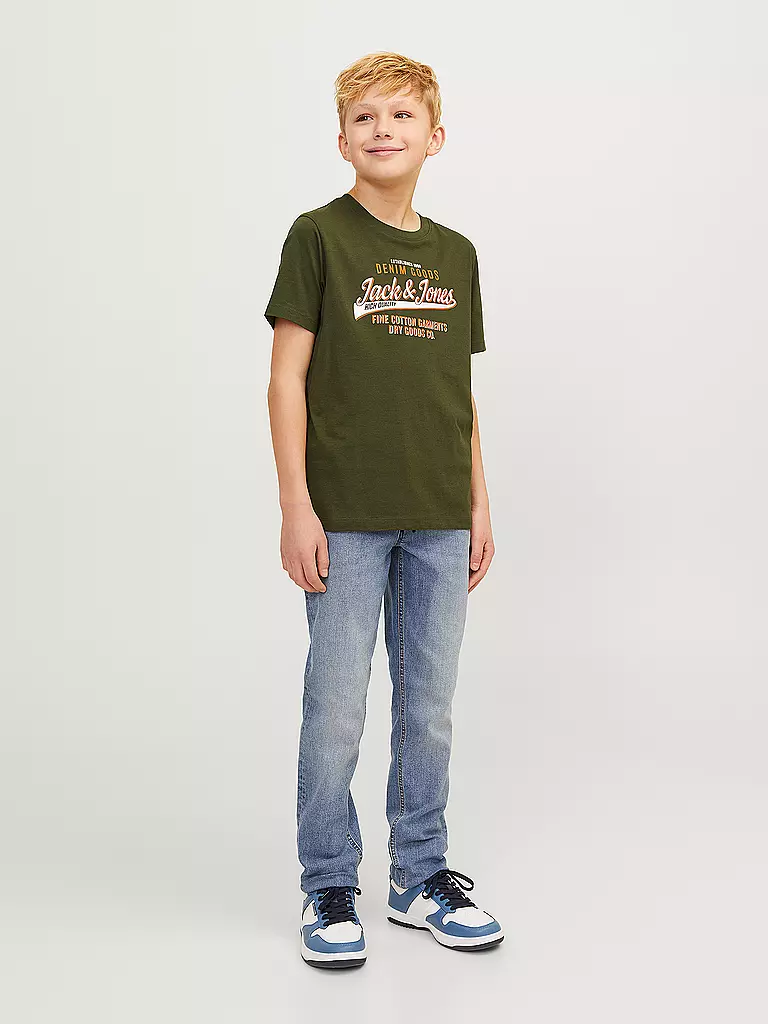 JACK & JONES | Jungen Jeans Slim Fit JJIGLENN | blau