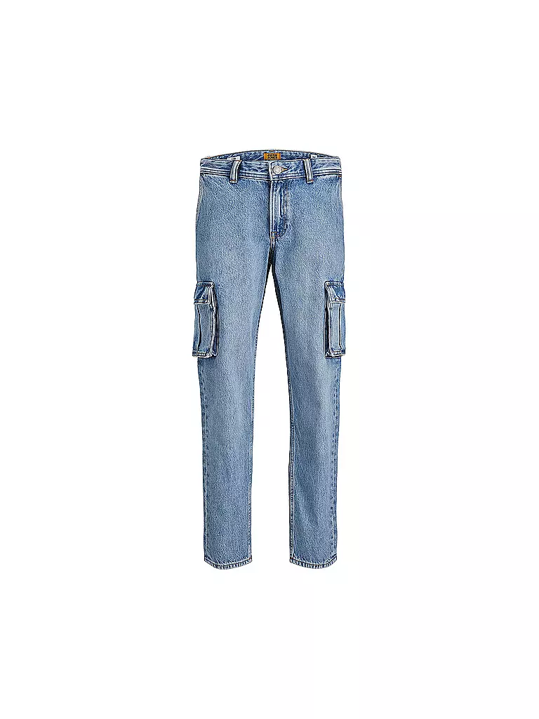 JACK & JONES | Jungen Jeans Straight Fit JJICHRIS | blau