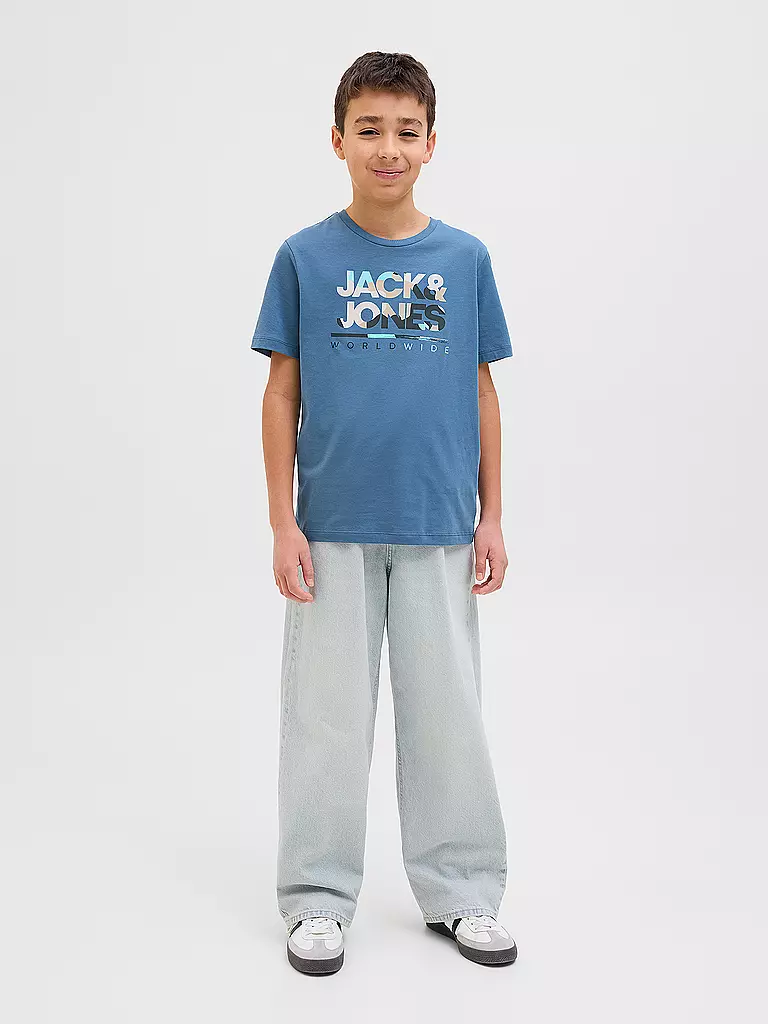 JACK & JONES | Jungen Jeans Tapered Fit  | hellblau