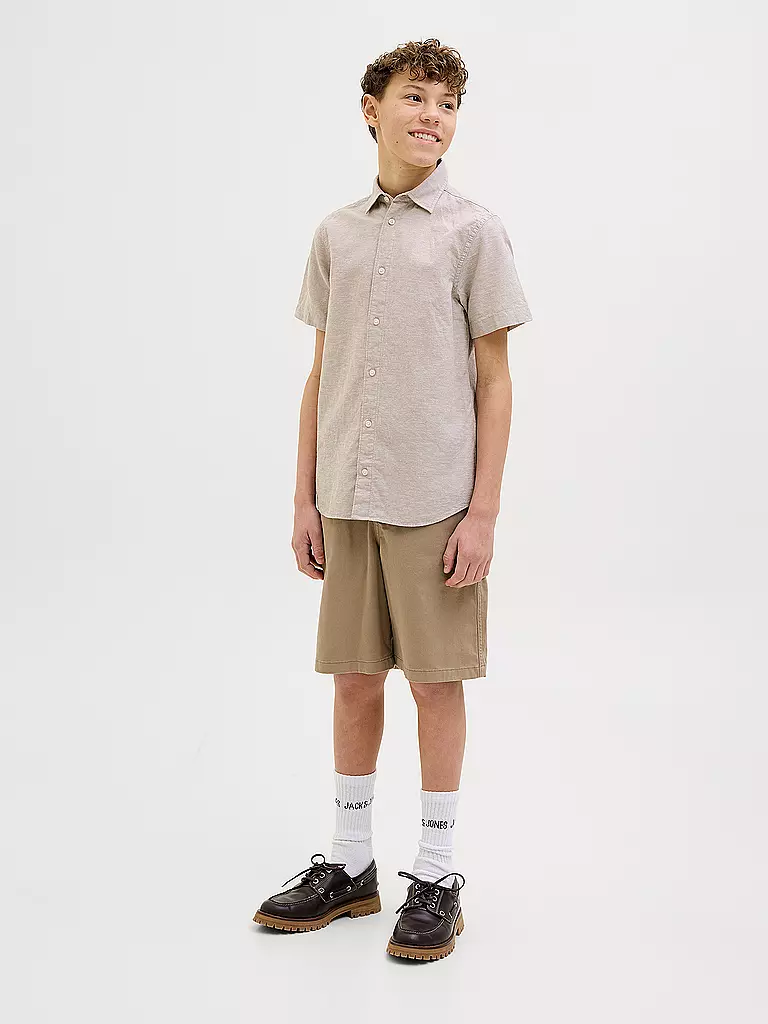 JACK & JONES | Jungen Jeansshorts JPSTTONY | beige