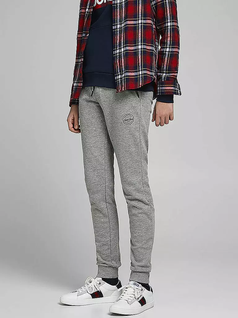 JACK & JONES | Jungen Jogginghose JJIGORDON | grau