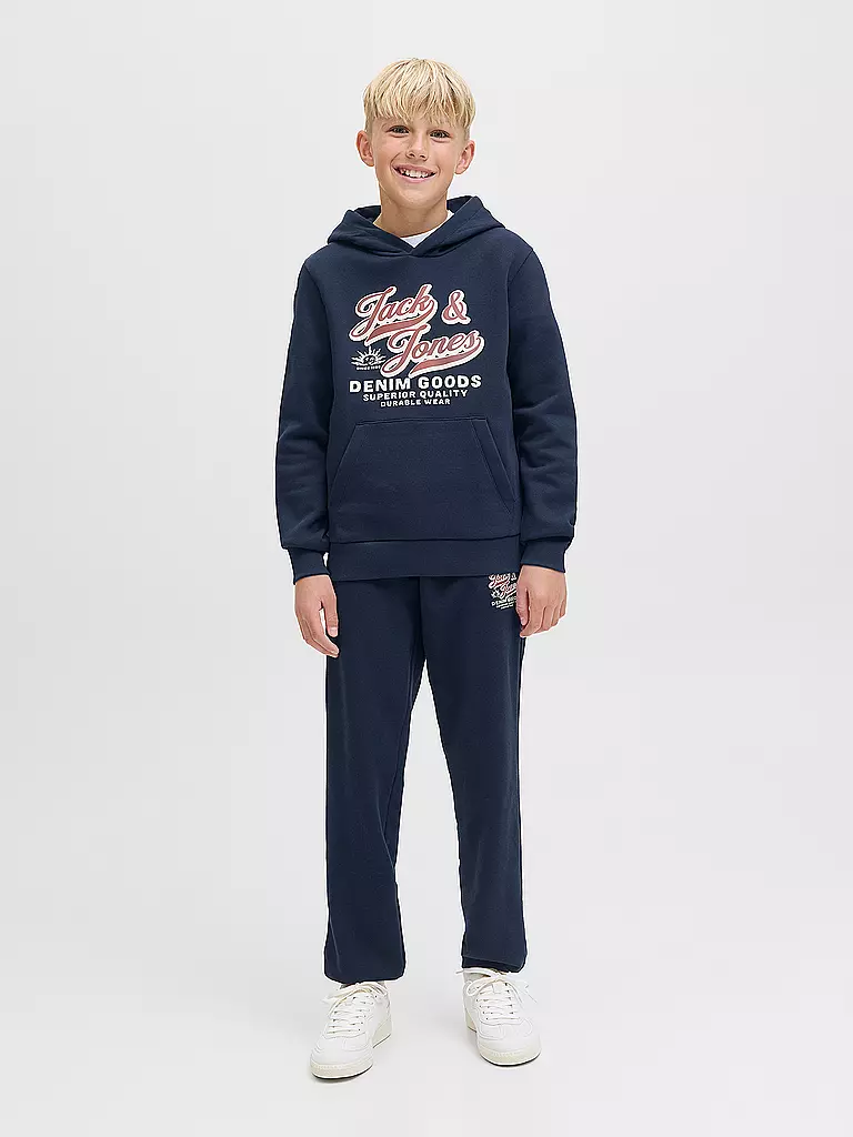 JACK & JONES | Jungen Jogginghose JPSTELOGO  | dunkelblau