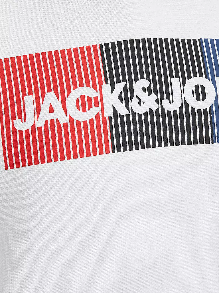 JACK & JONES | Jungen Kapuzensweater " JJECORP " | weiss