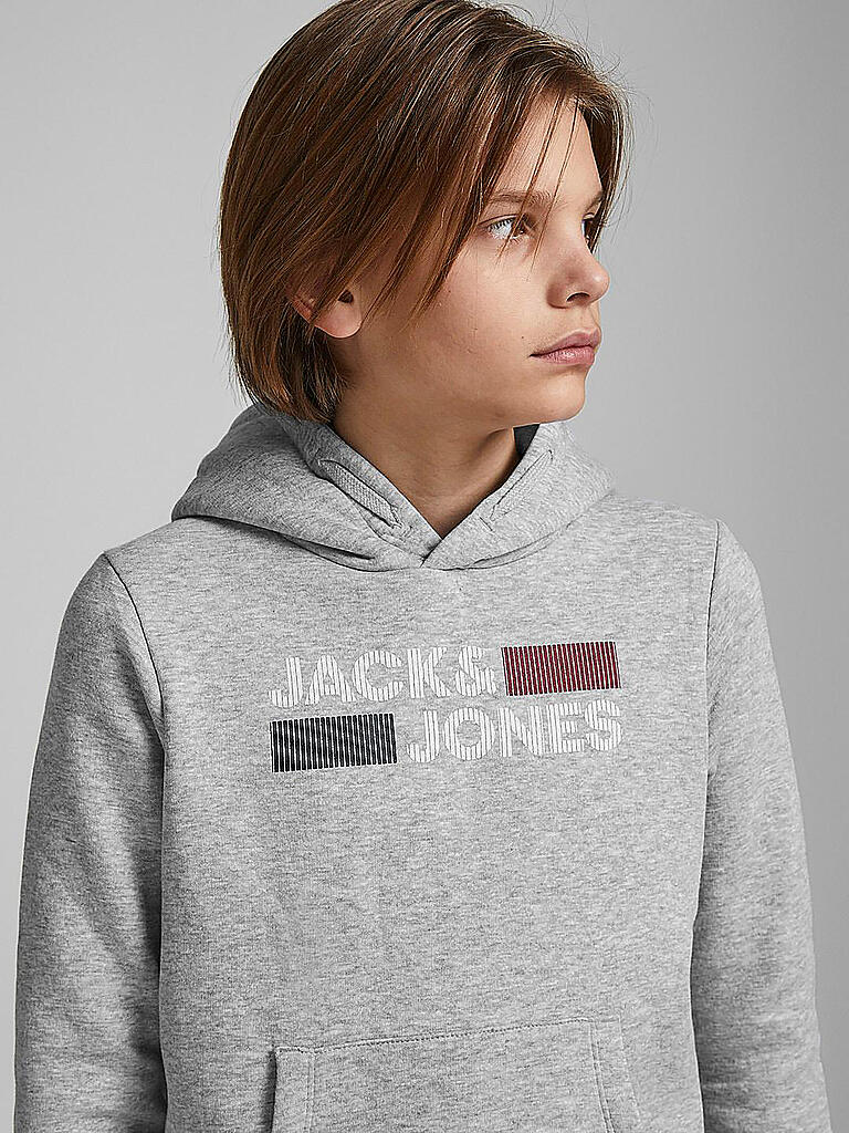 JACK & JONES | Jungen Kapuzensweater " JJECORP " | grau