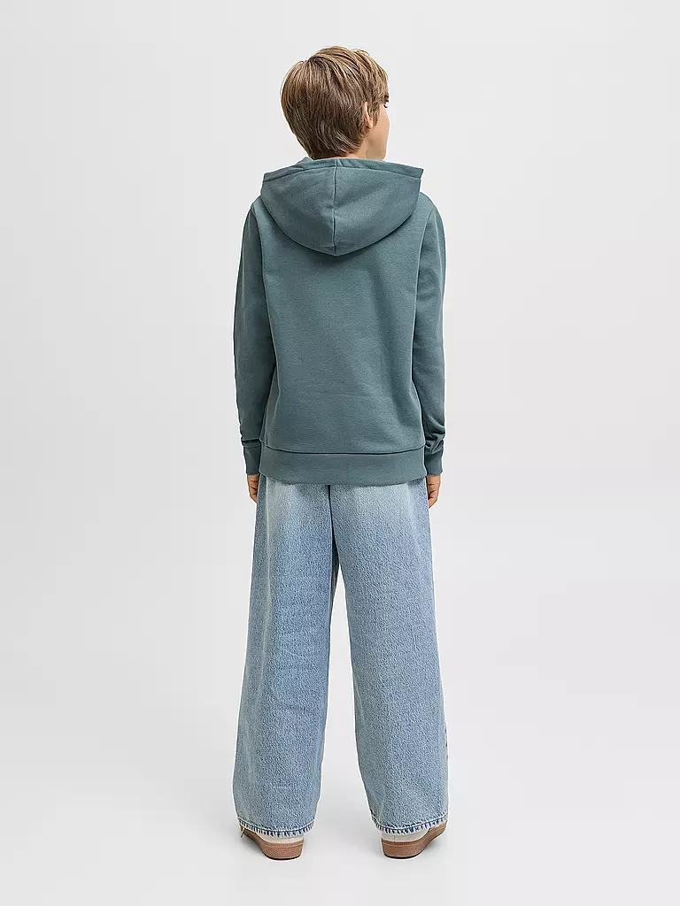 JACK & JONES | Jungen Kapuzensweater - Hoodie JJECALEB  | blau