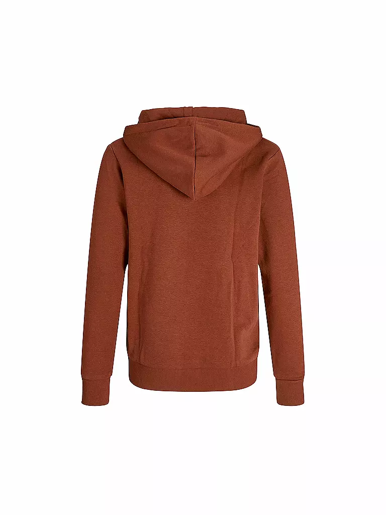 JACK & JONES | Jungen Kapuzensweater - Hoodie JJECALEB  | dunkelrot