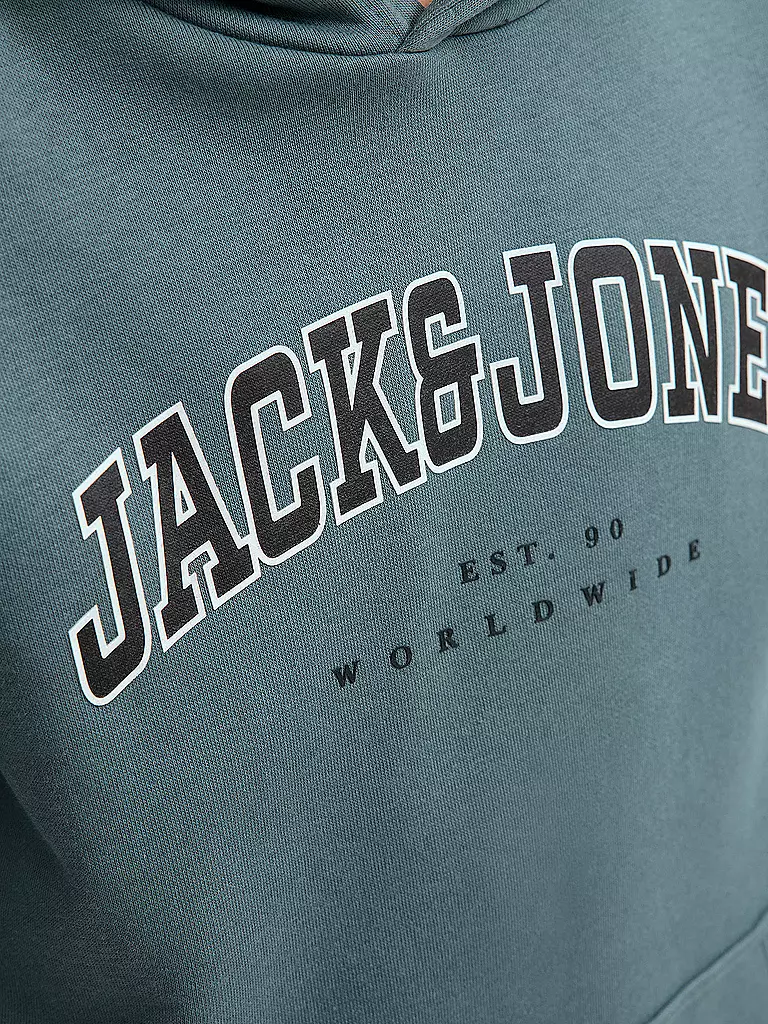JACK & JONES | Jungen Kapuzensweater - Hoodie JJECALEB  | blau