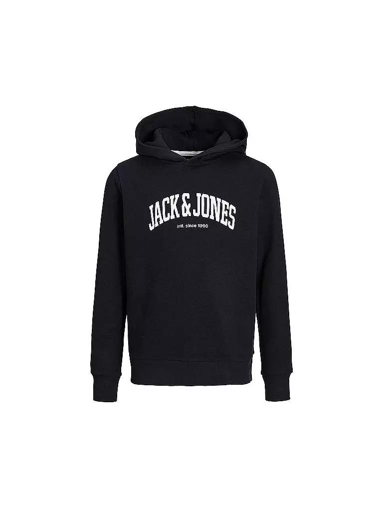 JACK & JONES | Jungen Kapuzensweater - Hoodie JJEJOSH | schwarz