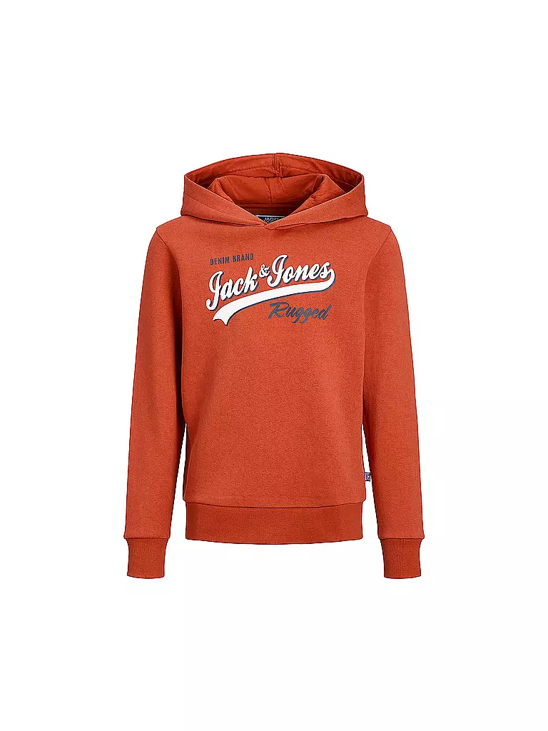 JACK & JONES | Jungen Kapuzensweater - Hoodie JJELOGO | rot