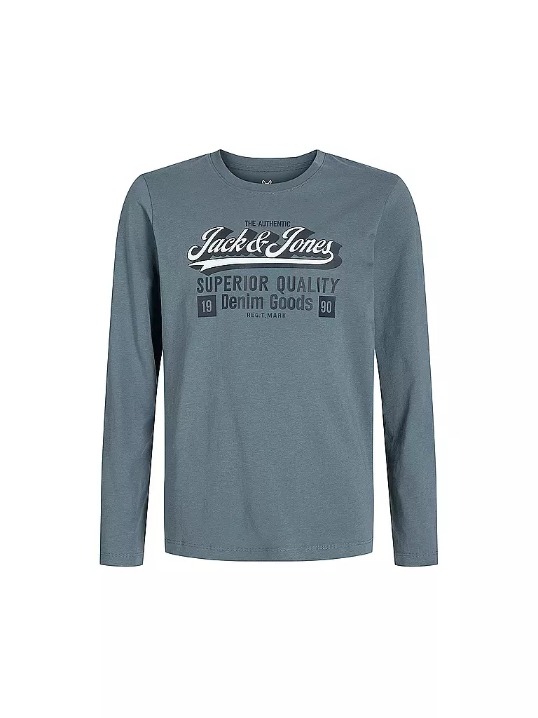 JACK & JONES | Jungen Langarmshirt JJELOGO | blau