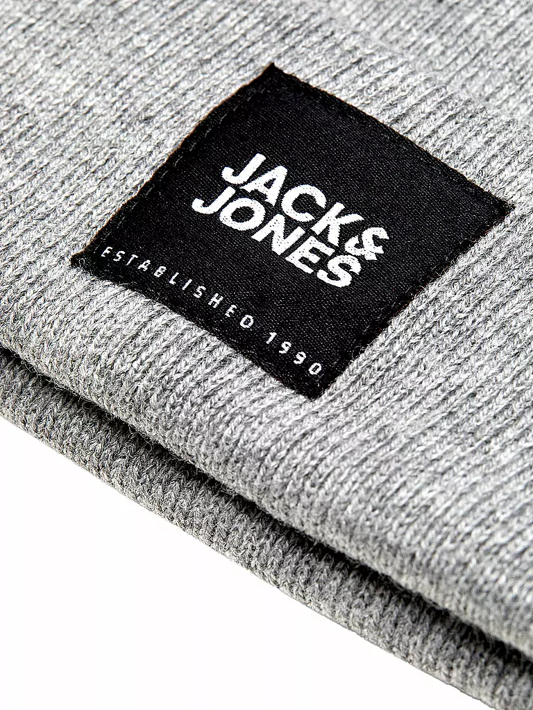 JACK & JONES | Jungen Mütze - Haube  JACBACK | hellgrau