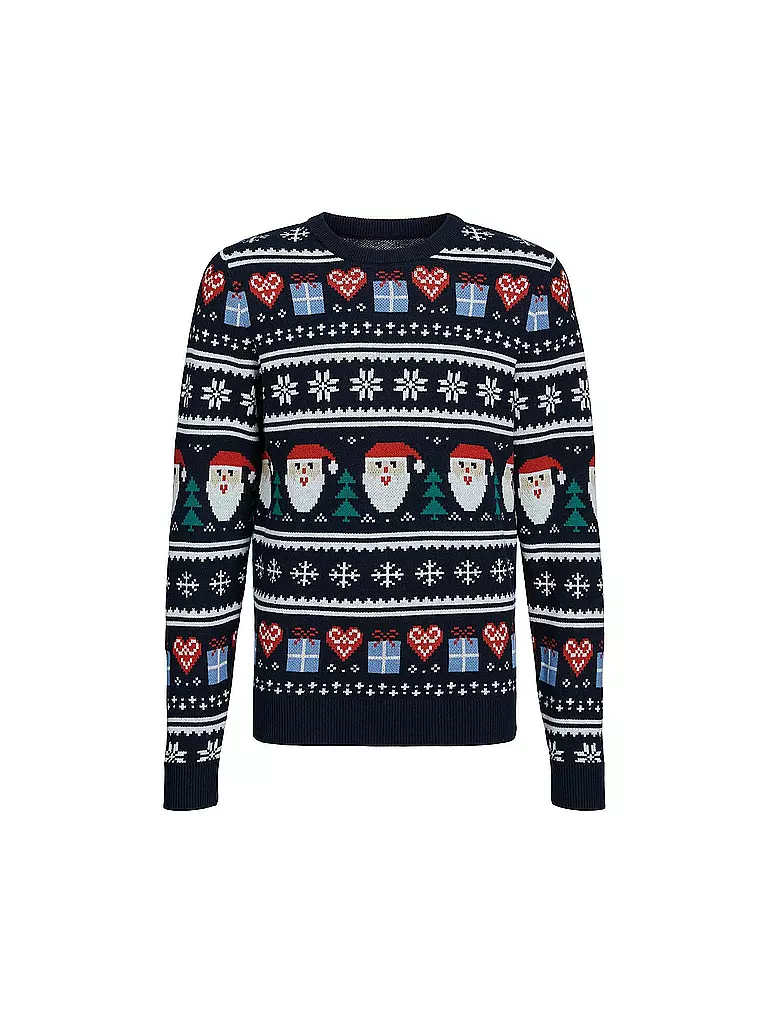 JACK & JONES | Jungen Pullover JORFESTIVE XMAS  | dunkelblau