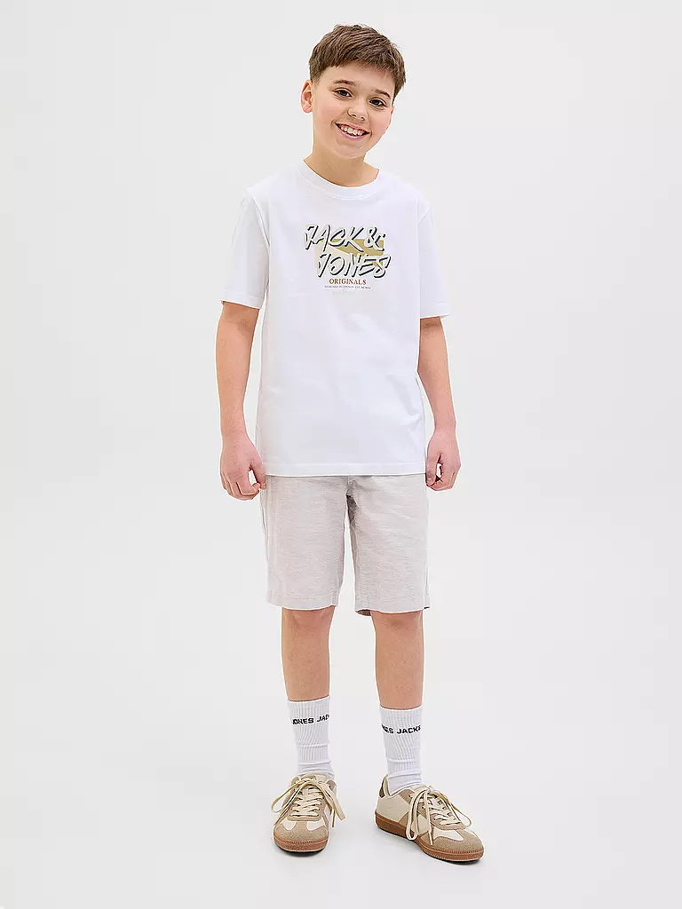 JACK & JONES | Jungen Shorts JPSTJAIDEN JJSUMMER | beige
