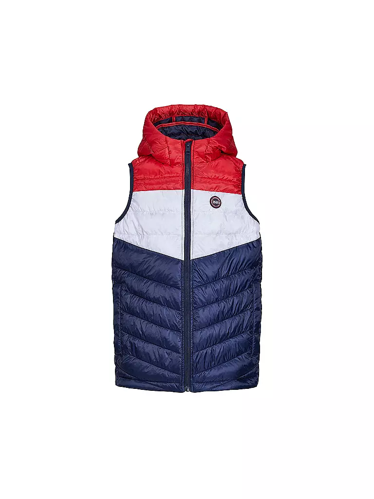 JACK & JONES | Jungen Steppgilet  JJEHERO | dunkelblau