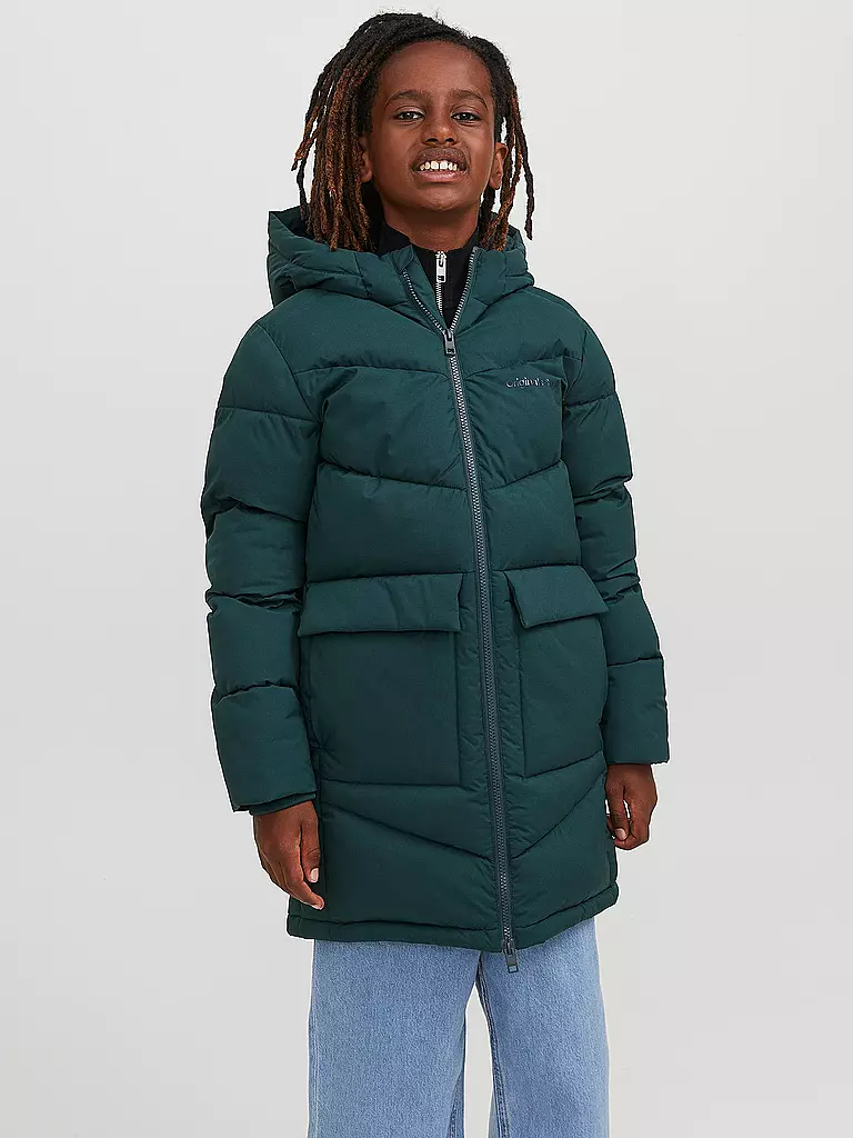 JACK & JONES | Jungen Steppjacke  JORVESTERBRO | dunkelgrün