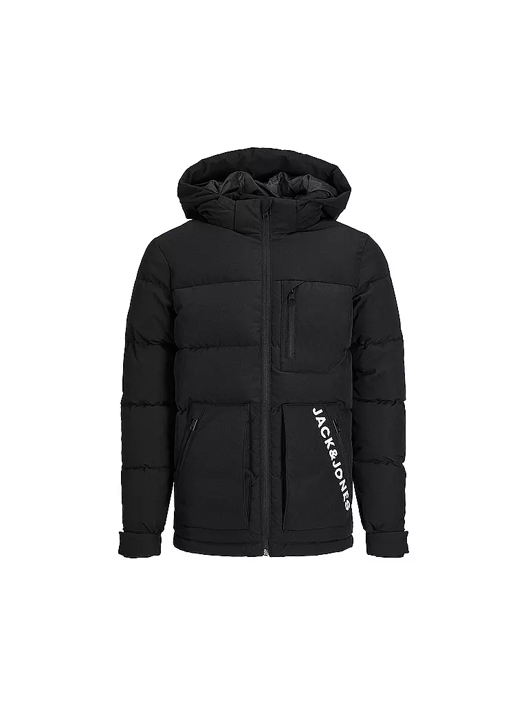 JACK & JONES | Jungen Steppjacke JCOOTTO  | schwarz