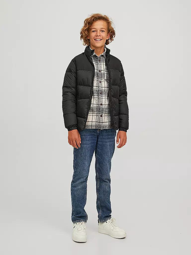 JACK & JONES | Jungen Steppjacke JJCHILI | schwarz