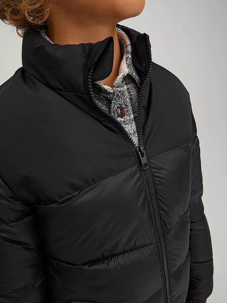 JACK & JONES | Jungen Steppjacke JJCHILI | schwarz